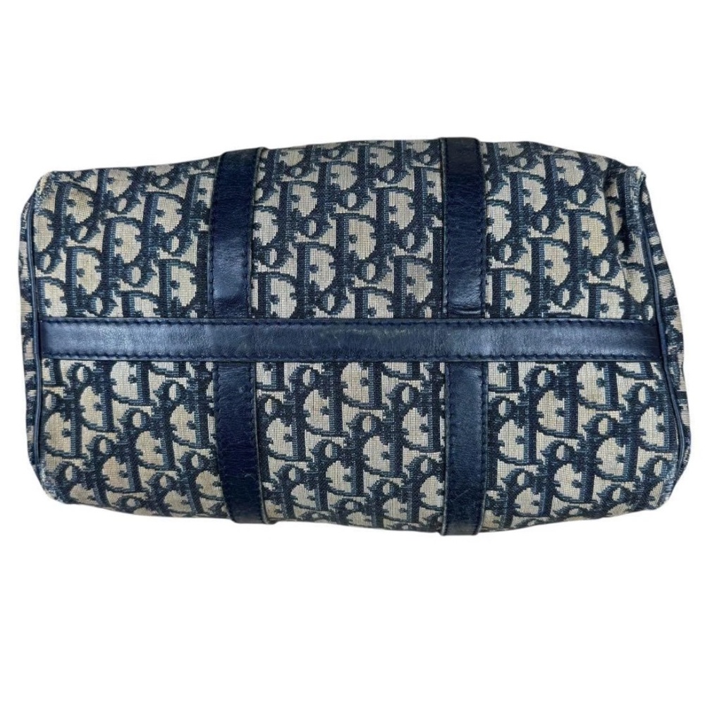 Dior Navy Monogram Travel Bag - Picture 7 of 11